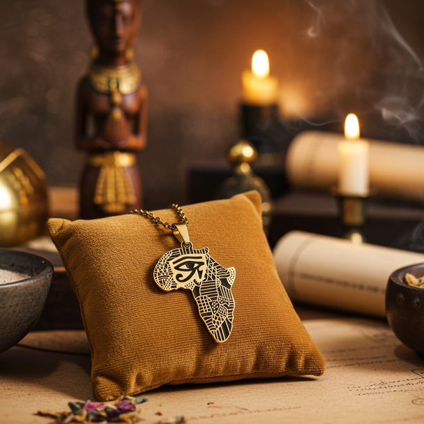 Africa Eye of Horus Necklace