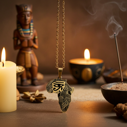 Africa Eye of Horus Necklace