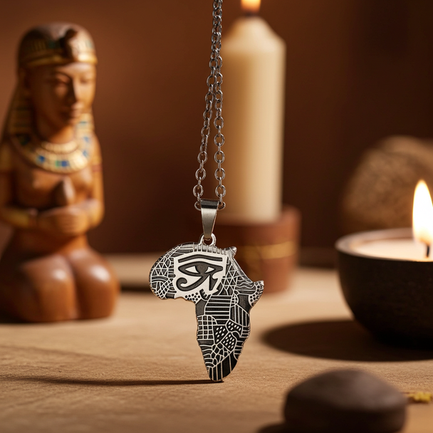 Africa Eye of Horus Necklace