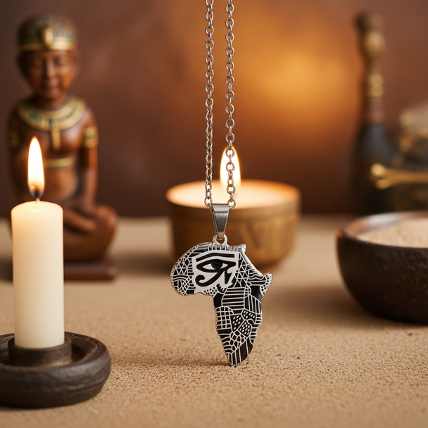 Africa Eye of Horus Necklace