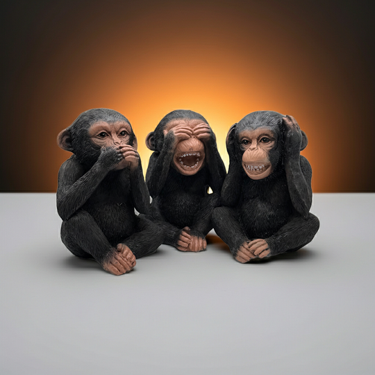 3- Wise Monkeys